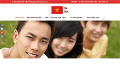 Desktop Screenshot of du-hoc.net